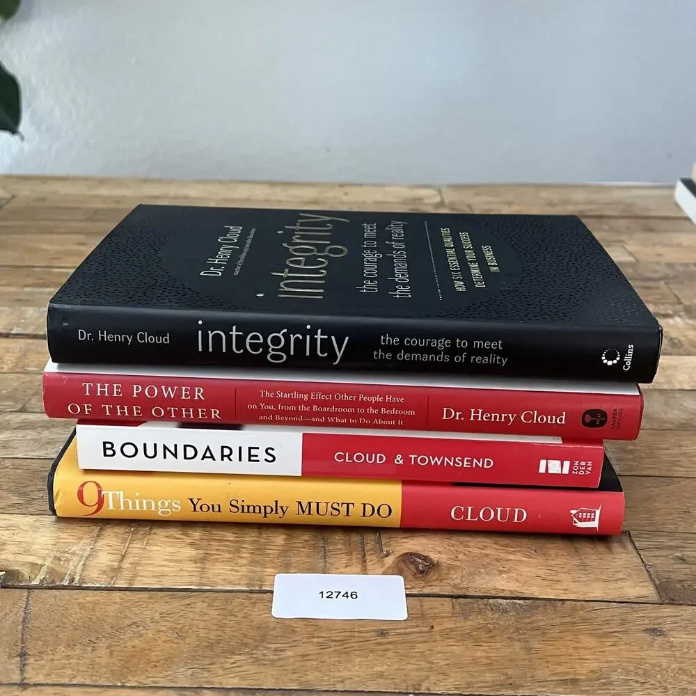 Henry Cloud Book Lot of 4 Personal Growth and Christian Life